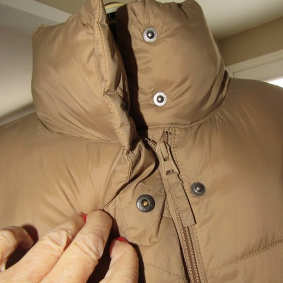 WOMEN'S PUFFER COAT. BEIGE. XL. NWT. - Picture 7 of 13